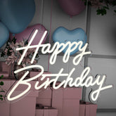 Happy Birthday Neon Sign